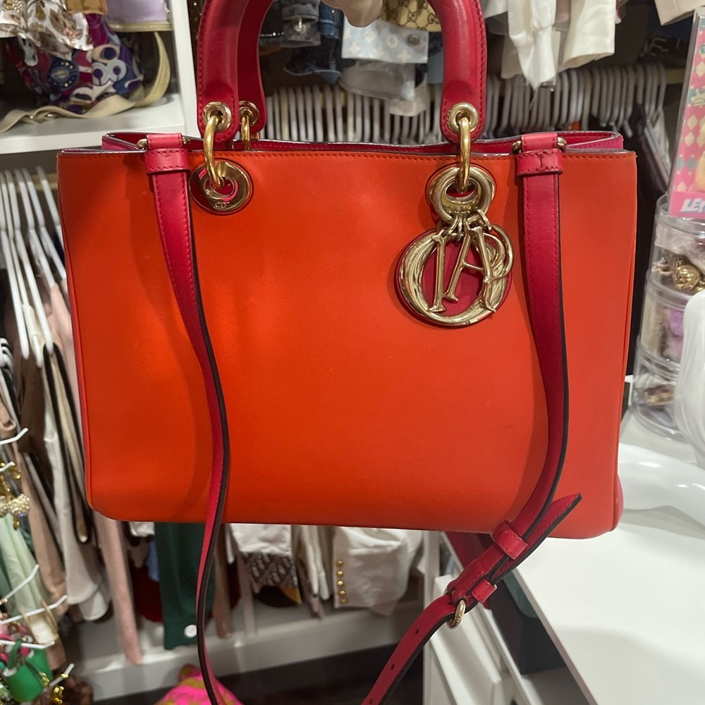 Dior Red Handbag - Picture 4 of 14
